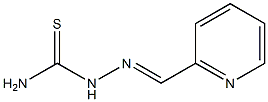 2-[(E)-2-pyridinylmethylidene]-1-hydrazinecarbothioamide 化学構造式