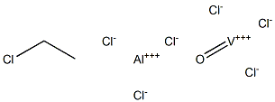 氯化乙基铝/三氯氧钒 AL^{2^}ET^{3^}CL^{3^}/VOCL^{3^}, , 结构式