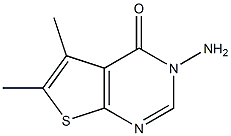 3-Amino-5,6-dimethyl-3H-thieno[2,3-d]pyrimidin-4-one ,97%|3-氨基-5,6-二甲基-3H-噻吩[2,3-D]嘧啶-4-酮