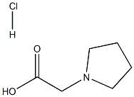 2-(Pyrrolidin-1-yl)acetic acid hydrochloride ,98.5% Structure