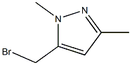 5-Bromomethyl-1,3-dimethyl-1H-pyrazole ,97% 化学構造式