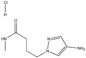  4-(4-amino-1H-pyrazol-1-yl)-N-methylbutanamide hydrochloride