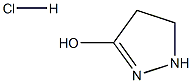 4,5-dihydro-1H-pyrazol-3-ol hydrochloride 化学構造式