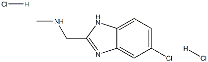 N-[(5-chloro-1H-benzimidazol-2-yl)methyl]-N-methylamine dihydrochloride