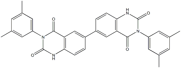  3,3'-Bis(3,5-dimethylphenyl)[6,6'-biquinazoline]-2,2',4,4'(1H,1'H,3H,3'H)-tetrone