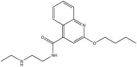  2-Butoxy-N-[2-(ethylamino)ethyl]-4-quinolinecarboxamide