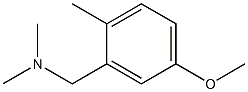 2,N,N-Trimethyl-5-methoxybenzenemethanamine 结构式