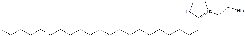 1-(2-Aminoethyl)-2-henicosyl-1-imidazoline-1-ium Structure