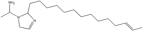 1-(1-Aminoethyl)-2-(12-tetradecenyl)-3-imidazoline|