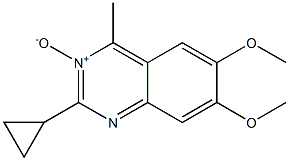 2-Cyclopropyl-4-methyl-6,7-dimethoxyquinazoline 3-oxide|