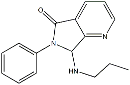 6,7-Dihydro-6-phenyl-7-(propylamino)-5H-pyrrolo[3,4-b]pyridin-5-one