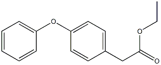 (4-Phenoxyphenyl)acetic acid ethyl ester Struktur