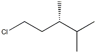 [S,(-)]-1-Chloro-3,4-dimethylpentane Struktur