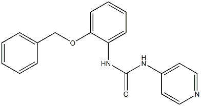  1-[(2-(Benzyloxy)phenyl)]-3-(pyridin-4-yl)urea