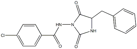 3-(4-Chlorobenzoylamino)-5-benzylimidazolidine-2,4-dione