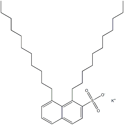 1,8-Diundecyl-2-naphthalenesulfonic acid potassium salt|