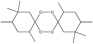 1,3,4,4,10,12,13,13-Octamethyl-7,8,15,16-tetraoxadispiro[5.2.5.2]hexadecane Structure