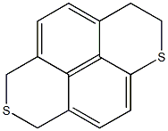 1,3,6,8-テトラヒドロ[2]ベンゾチオピラノ[6,5,4-def]-2-ベンゾチオピラン 化学構造式