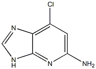 7-Chloro-3H-imidazo[4,5-b]pyridine-5-amine 结构式