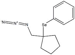  1-(Azidomethyl)-1-phenylselenocyclopentane