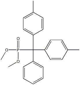 4,4'-Dimethyltritylphosphonic acid dimethyl ester|