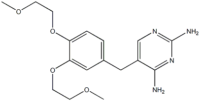 2,4-Diamino-5-[3,4-bis(2-methoxyethoxy)benzyl]pyrimidine