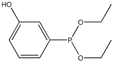 3-(Diethoxyphosphino)phenol,,结构式