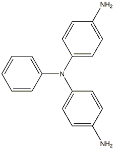 N,N-Bis(4-aminophenyl)aniline Structure