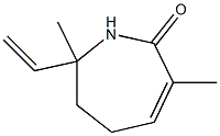  3,7-Dimethyl-7-vinyl-6,7-dihydro-1H-azepin-2(5H)-one