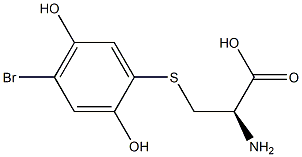 S-(4-Bromo-2,5-dihydroxyphenyl)-L-cysteine
