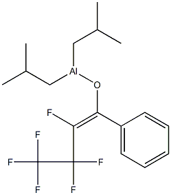 Diisobutyl[(Z)-1-phenyl-2,3,3,4,4,4-hexafluoro-1-butenyloxy]aluminum