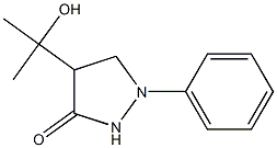1-Phenyl-4-(1-hydroxy-1-methylethyl)pyrazolidin-3-one|