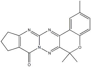 2,6,6-Trimethyl-10,11-dihydro-6H,8H-7,7a,12,13-tetraaza-5-oxa-9H-benzo[a]cyclopent[i]anthracen-8-one