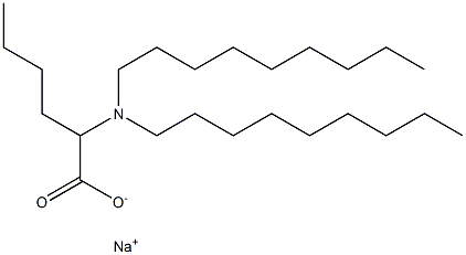 2-(Dinonylamino)hexanoic acid sodium salt