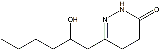 4,5-Dihydro-6-[2-hydroxyhexyl]pyridazin-3(2H)-one|