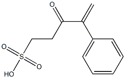 2-Phenylsulfo-1-penten-3-one,,结构式