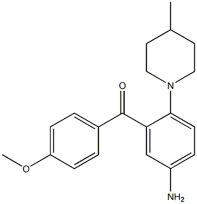 5-Amino-4'-methoxy-2-(4-methyl-1-piperidinyl)benzophenone|