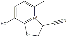 3-Cyano-2,3-dihydro-8-hydroxy-5-methylthiazolo[3,2-a]pyridinium
