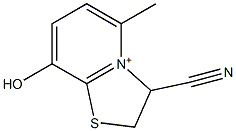 3-Cyano-2,3-dihydro-8-hydroxy-5-methylthiazolo[3,2-a]pyridinium|