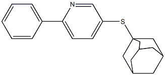  3-[(Adamantan-1-yl)thio]-6-phenylpyridine