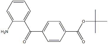 4-(2-Aminobenzoyl)benzoic acid tert-butyl ester 结构式