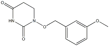 5,6-Dihydro-1-(m-methoxybenzyloxy)-2,4(1H,3H)-pyrimidinedione|