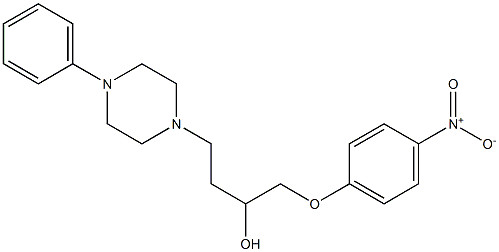  1-(4-Nitrophenoxy)-4-[4-[phenyl]-1-piperazinyl]-2-butanol