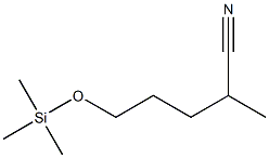 5-(Trimethylsilyloxy)-2-methylpentanenitrile