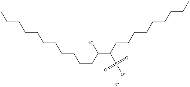 11-Hydroxydocosane-10-sulfonic acid potassium salt|