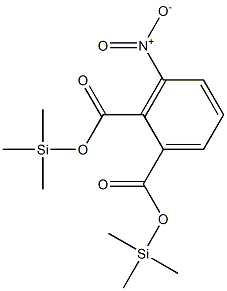 3-Nitrophthalic acid di(trimethylsilyl) ester Structure