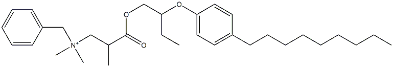 N,N-Dimethyl-N-benzyl-N-[2-[[2-(4-nonylphenyloxy)butyl]oxycarbonyl]propyl]aminium