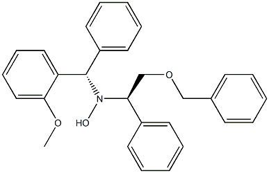 N-[(R)-2-Benzyloxy-1-phenylethyl]-N-[(S)-phenyl(2-methoxyphenyl)methyl]hydroxylamine