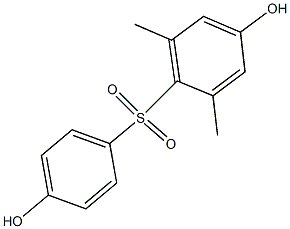 4,4'-Dihydroxy-2,6-dimethyl[sulfonylbisbenzene] 结构式