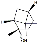 (1R,2S,5S)-2,7,7-トリメチルビシクロ[3.1.1]ヘプタン-2-オール 化学構造式